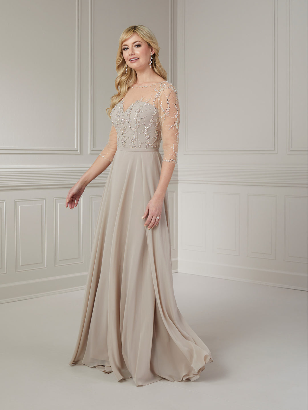 Neutral mother of the bride dresses best sale